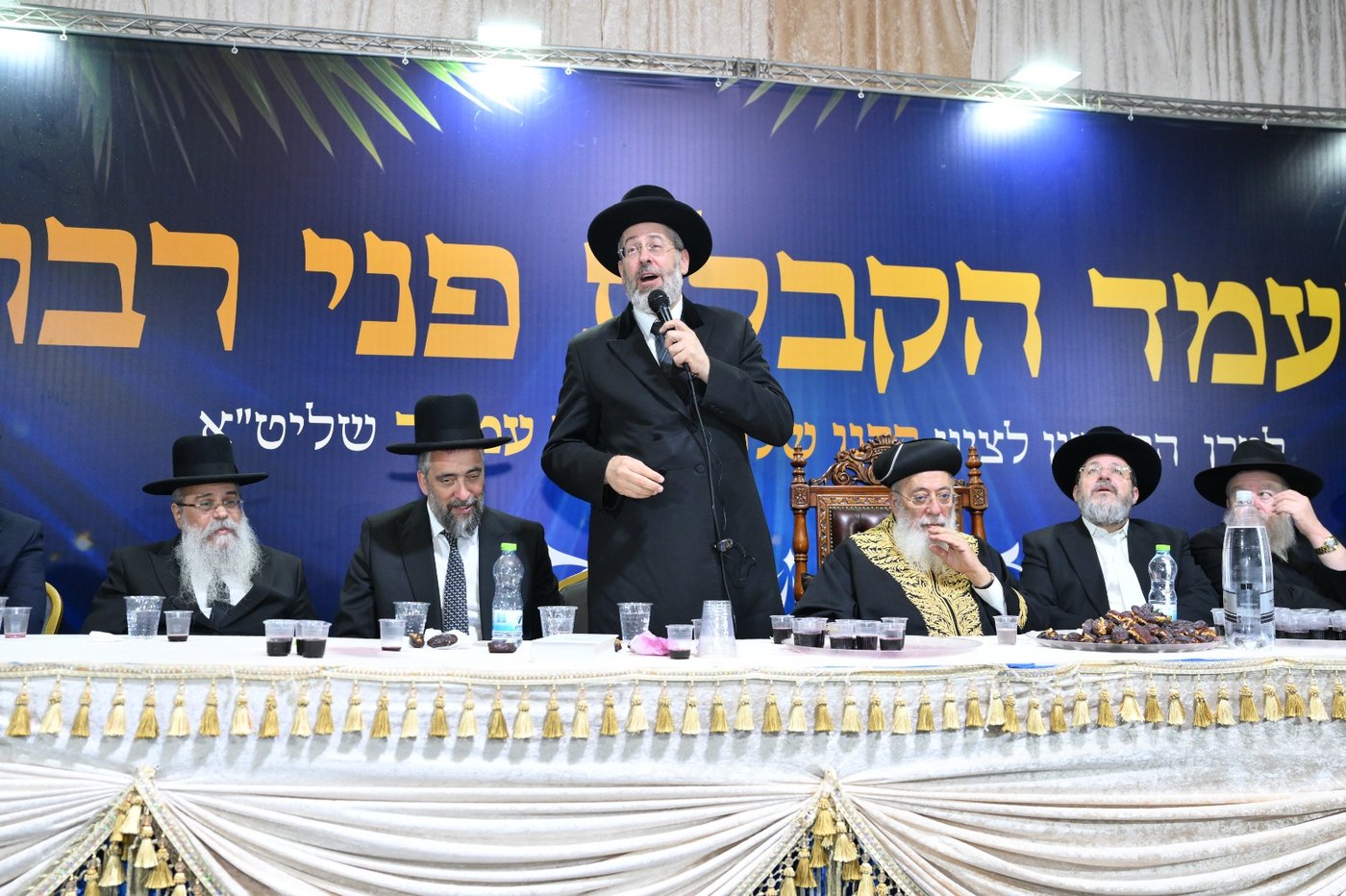  מעמד הקבלת פני הראש"ל הגרש"מ עמאר