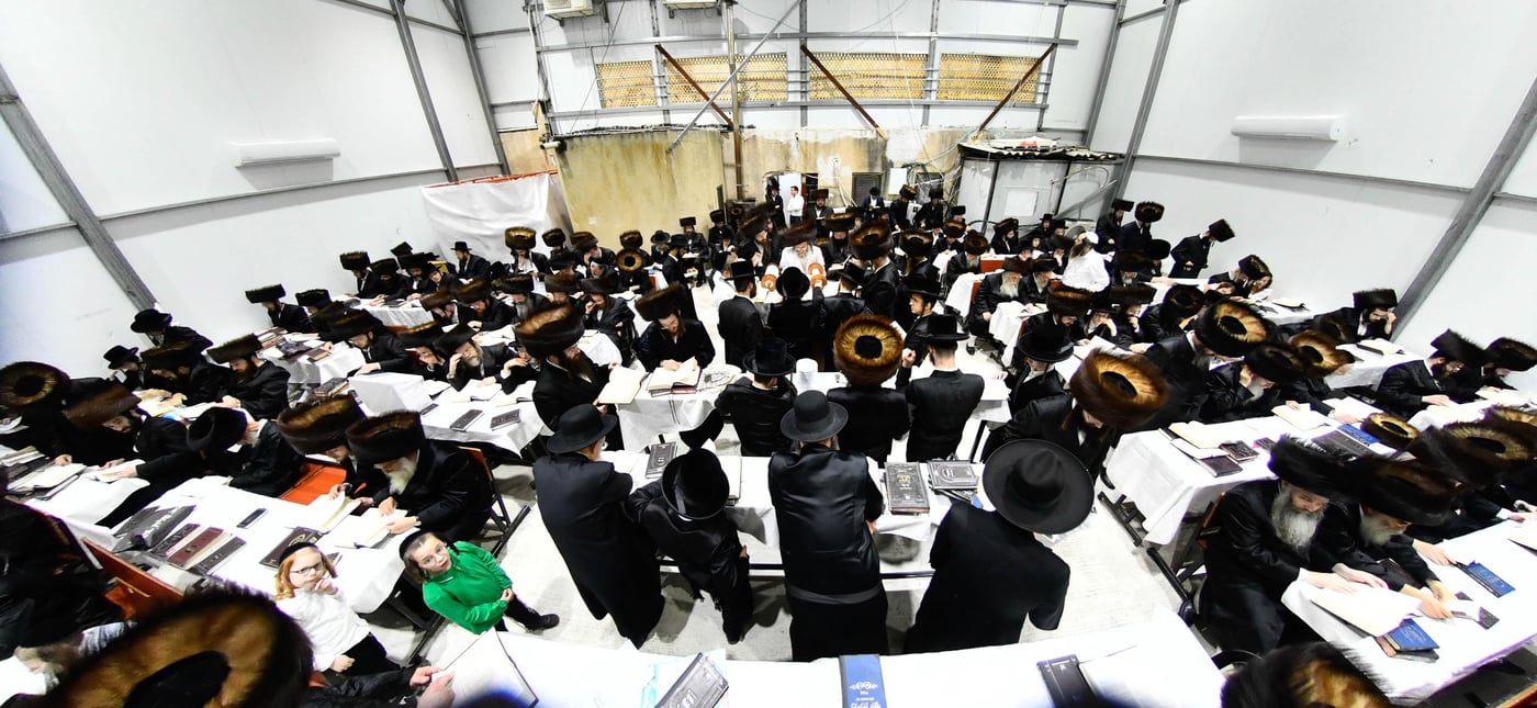 ליל הושענא רבה בחצה"ק זוטשקא