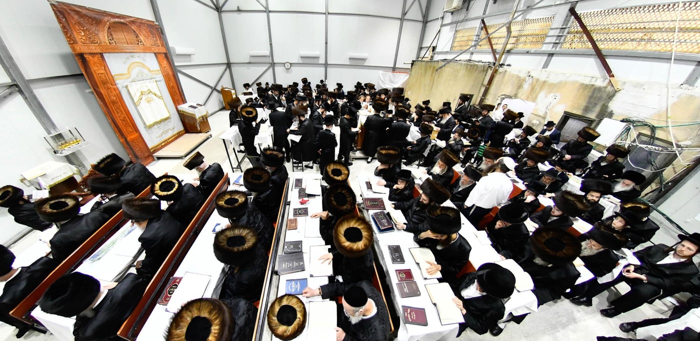 ליל הושענא רבה בחצה"ק זוטשקא