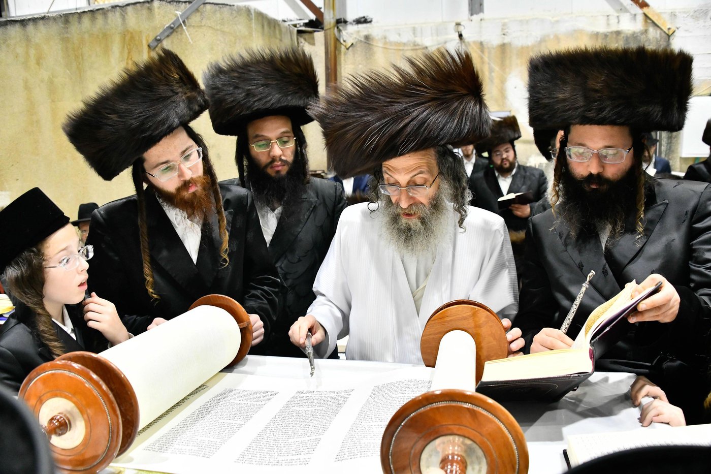 ליל הושענא רבה בחצה"ק זוטשקא