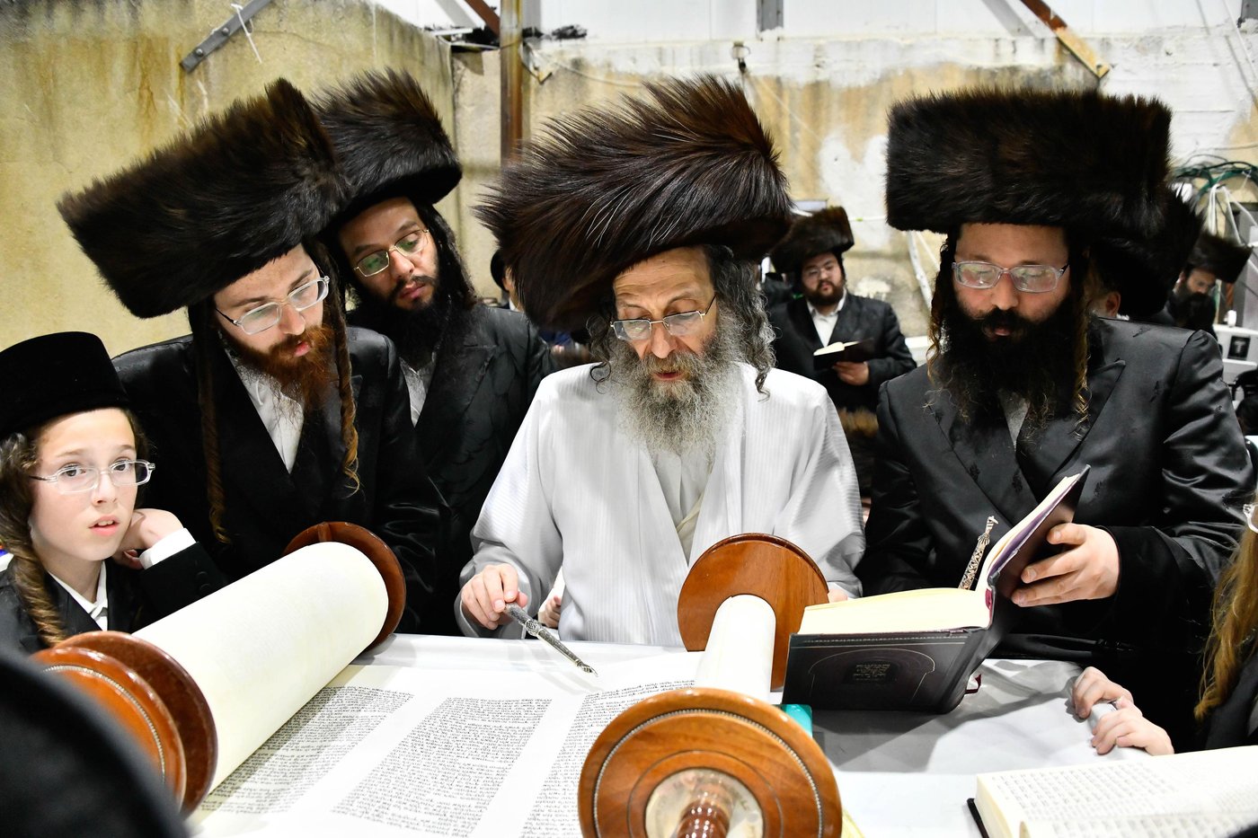 ליל הושענא רבה בחצה"ק זוטשקא