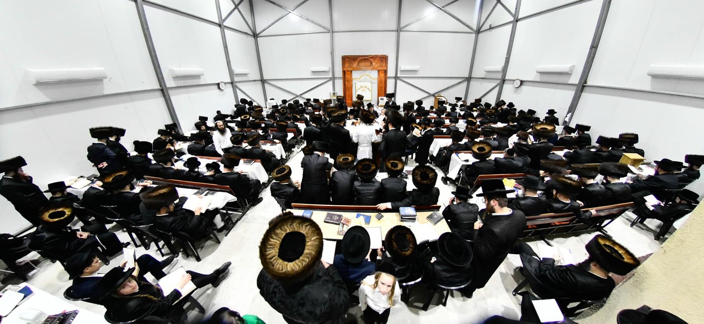 ליל הושענא רבה בחצה"ק זוטשקא