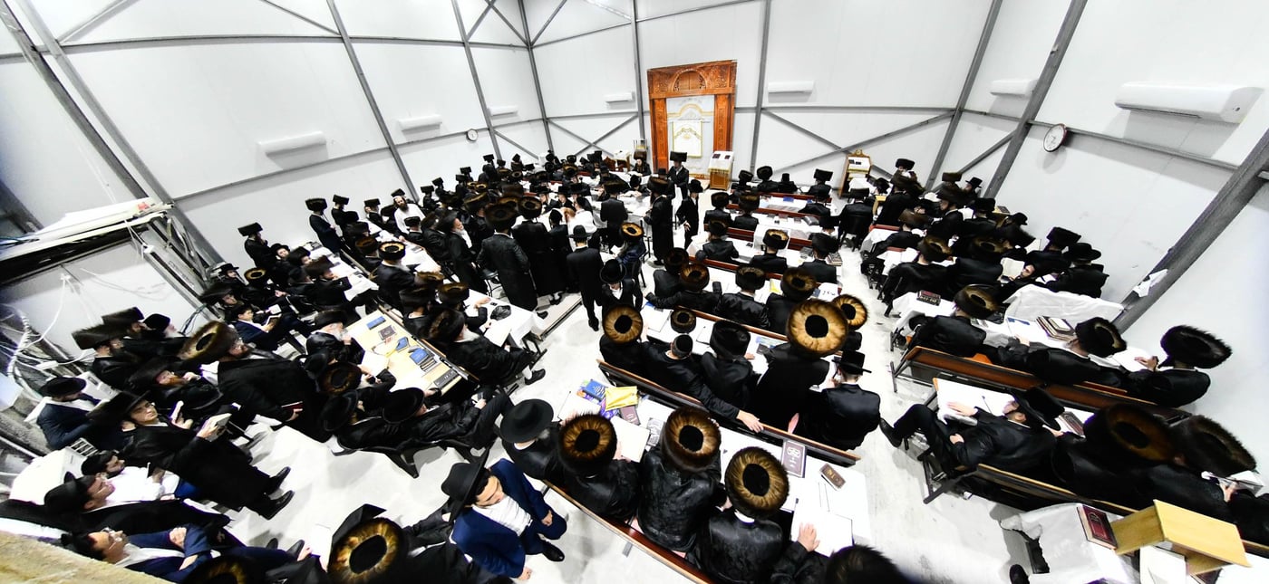 ליל הושענא רבה בחצה"ק זוטשקא