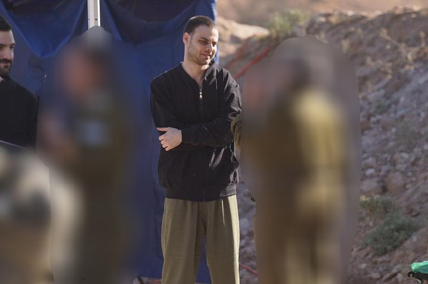 אלון אהל עם נציגי צה"ל