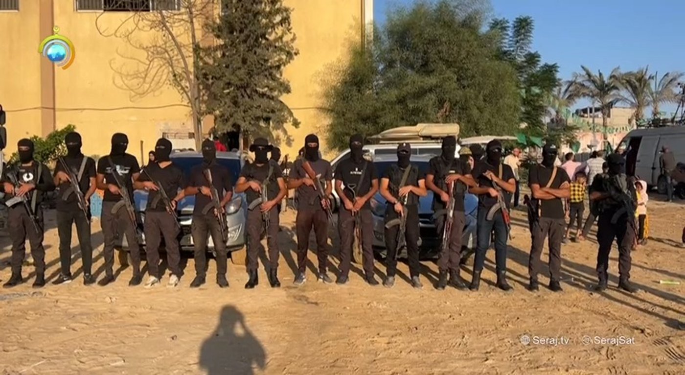 מחבלי חמאס בחאן יונס