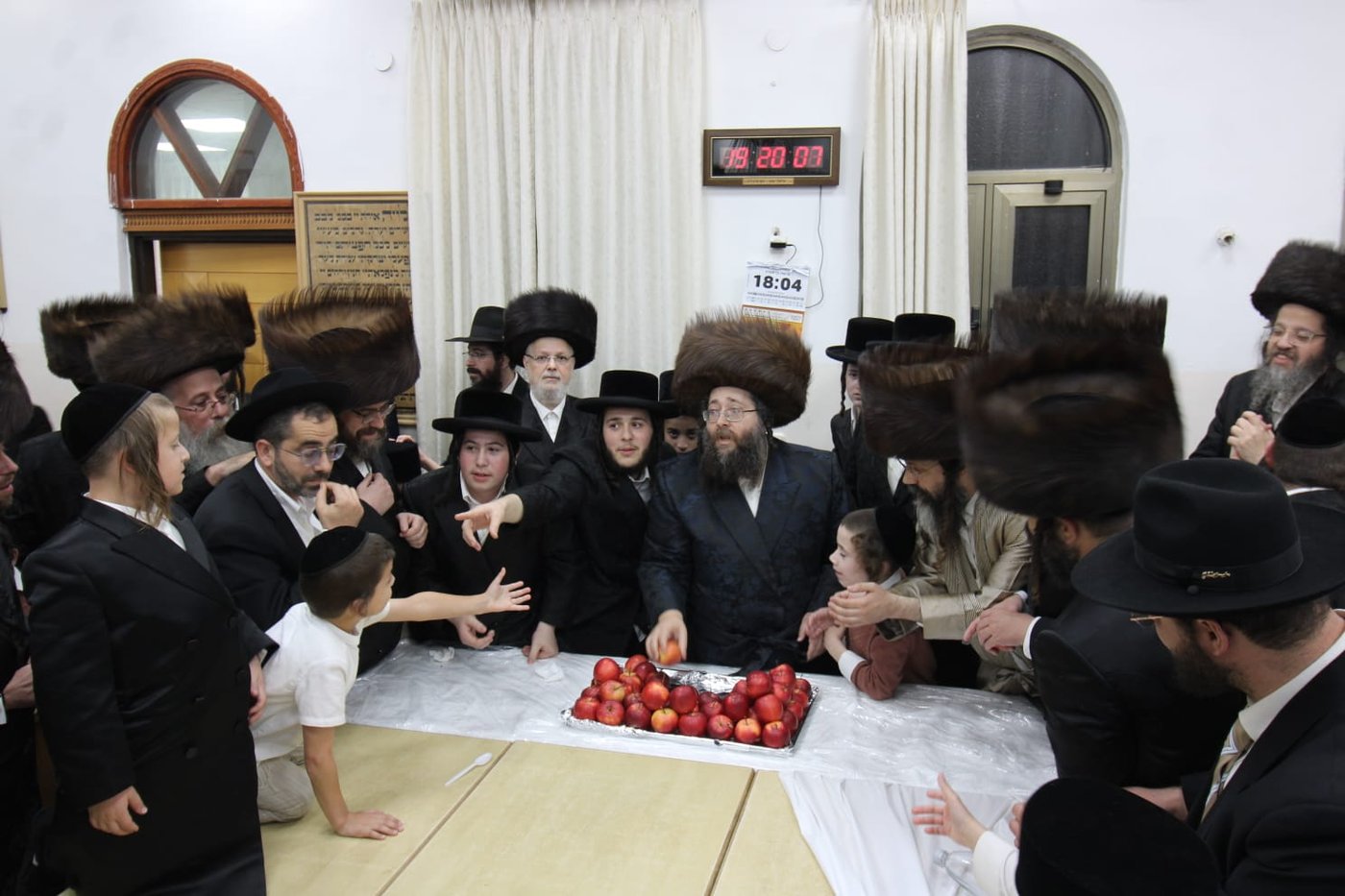 ירח האיתנים בחצה"ק צאנז ז'מיגראד