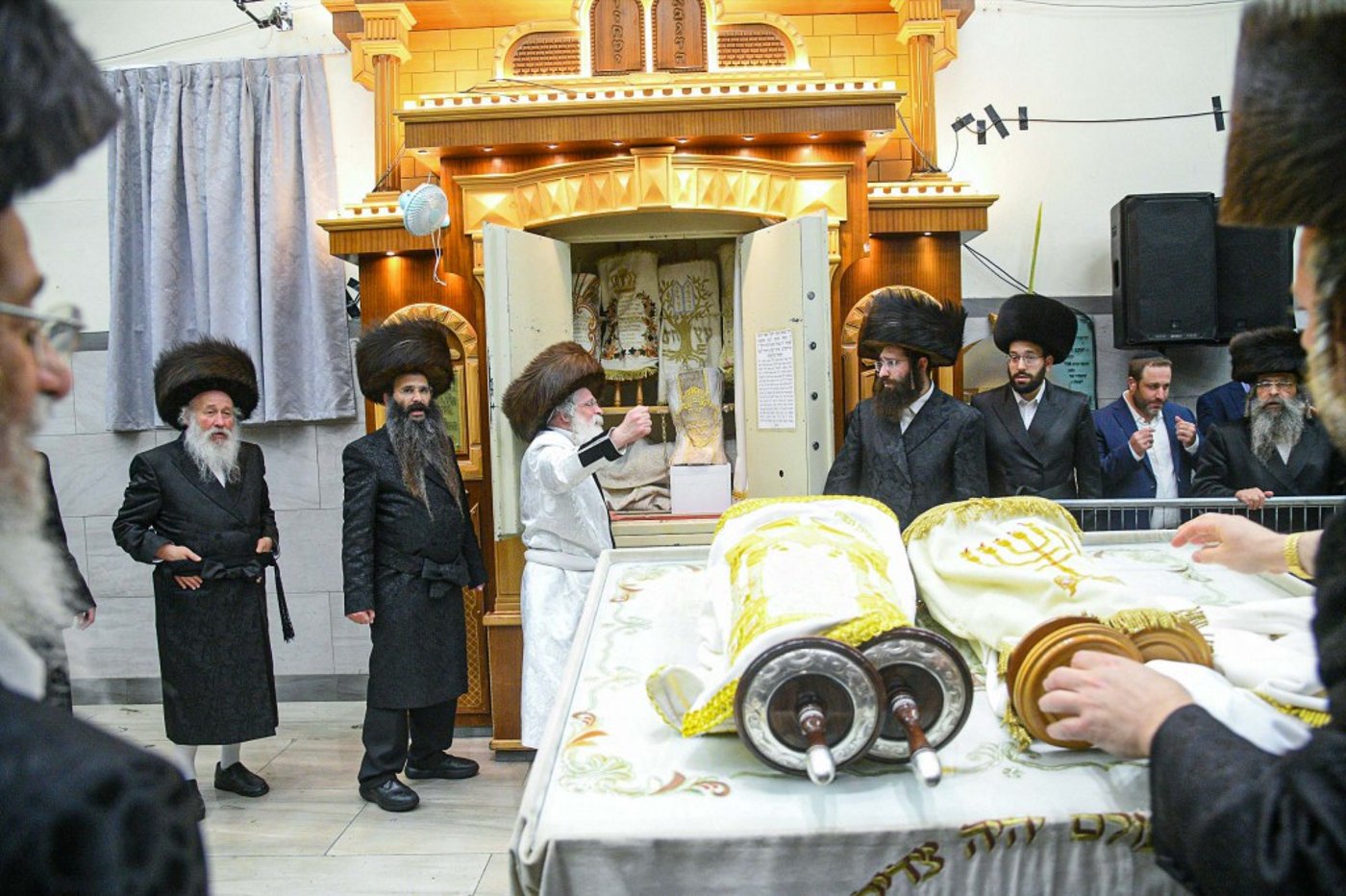 סוכות - הושענא רבה - שמחת תורה, בחצה"ק נדבורנה ירושלים