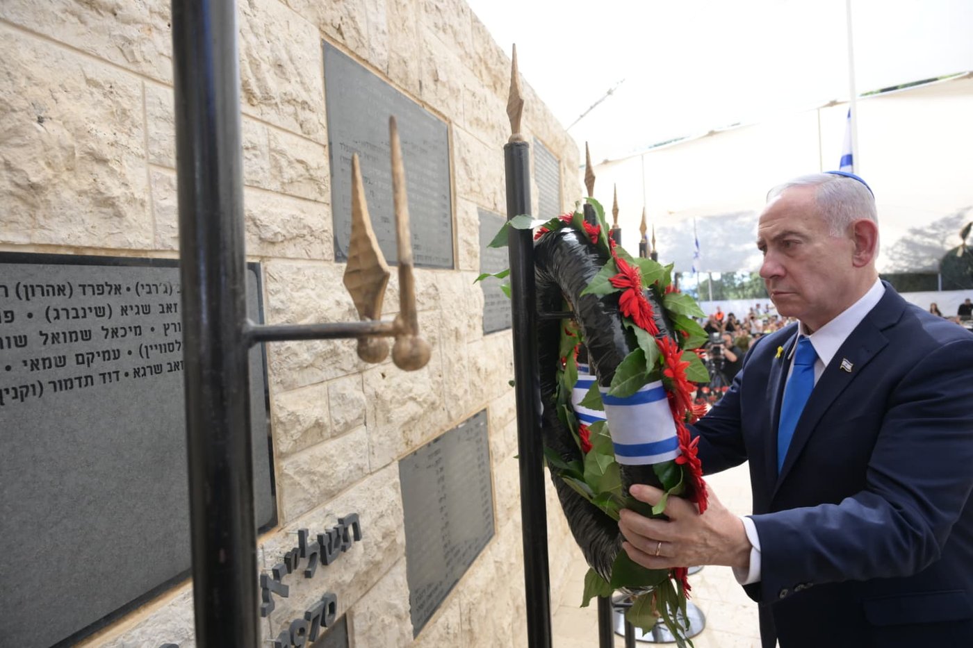 נאום נתניהו: "נשבענו לנצח, לעולם לא תהיה מחילה לחיות האדם"