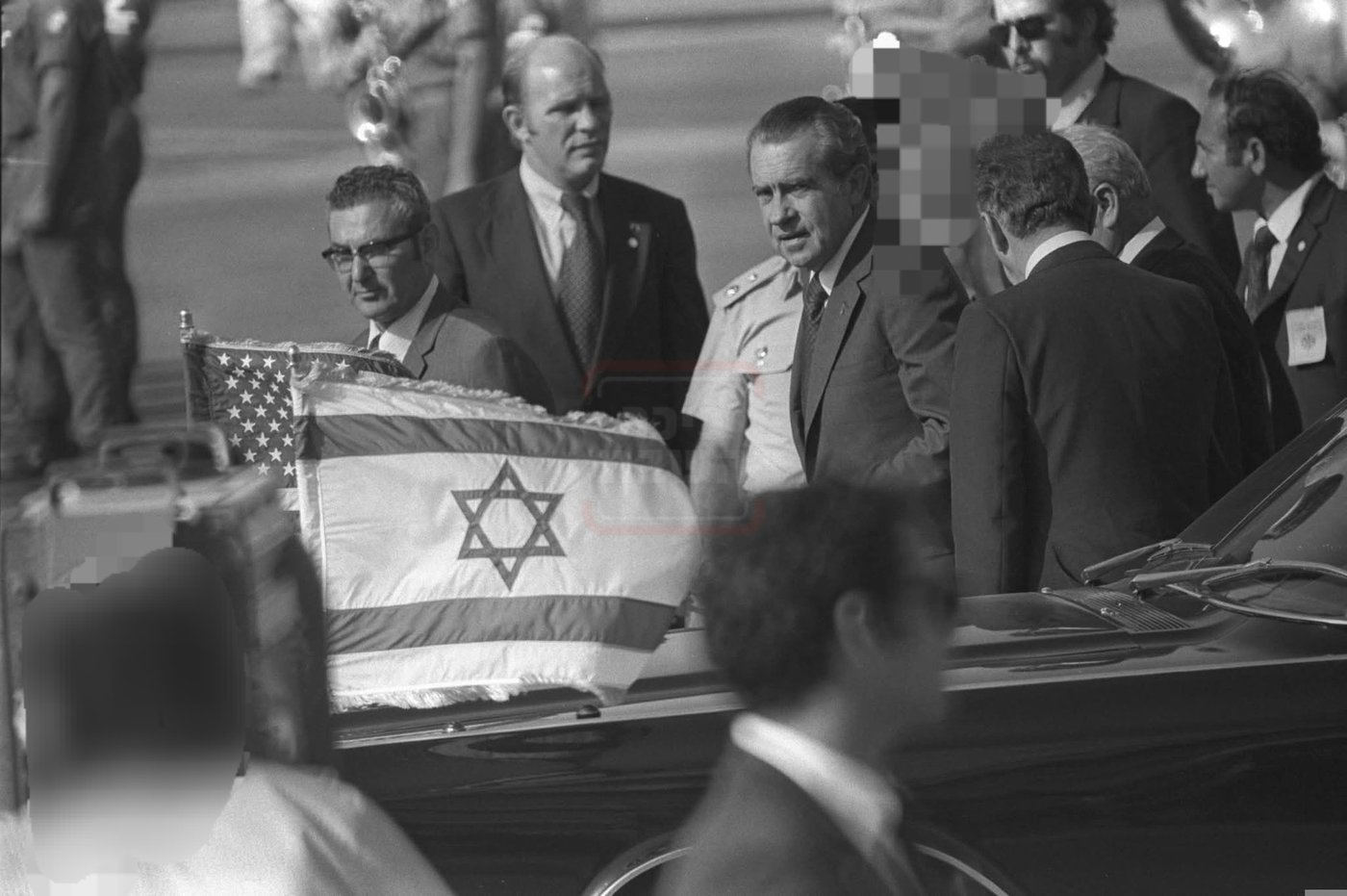 ניקסון בביקור נשיאותי ראשון בישראל, 1974