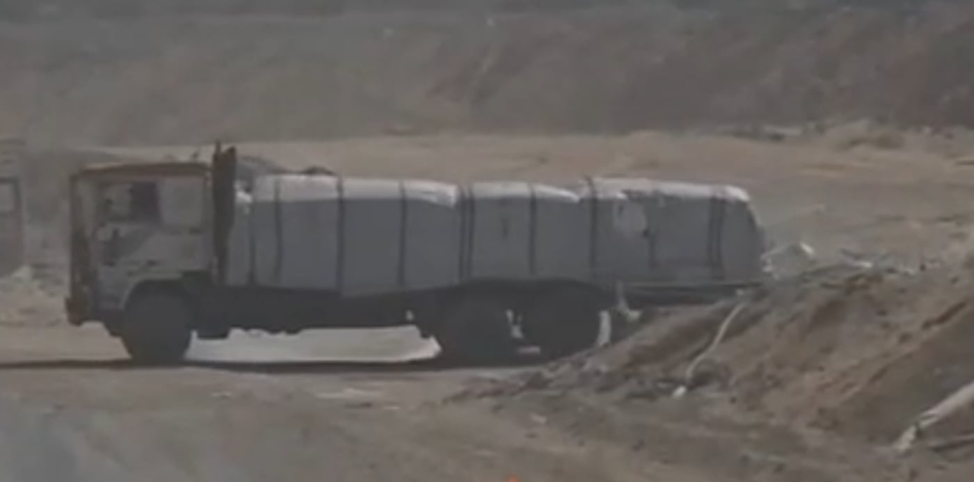 משאיות הסיוע לעזה