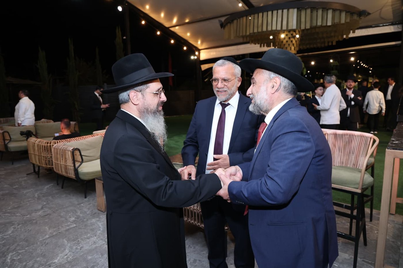 שמחת בר המצווה לבן הגר"י סיני