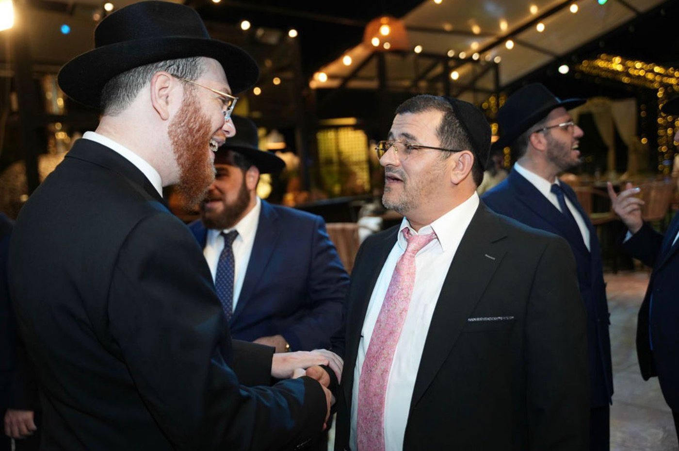 שמחת בר המצווה לבן הגר"י סיני