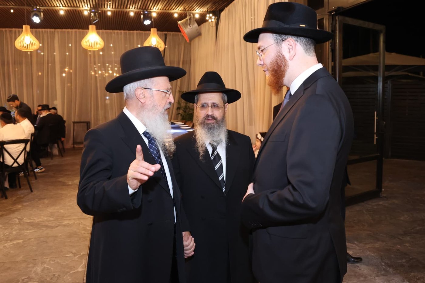 שמחת בר המצווה לבן הגר"י סיני