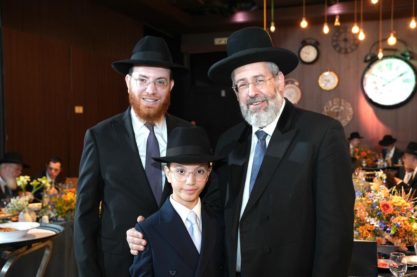 שמחת בר המצווה לבן הגר"י סיני