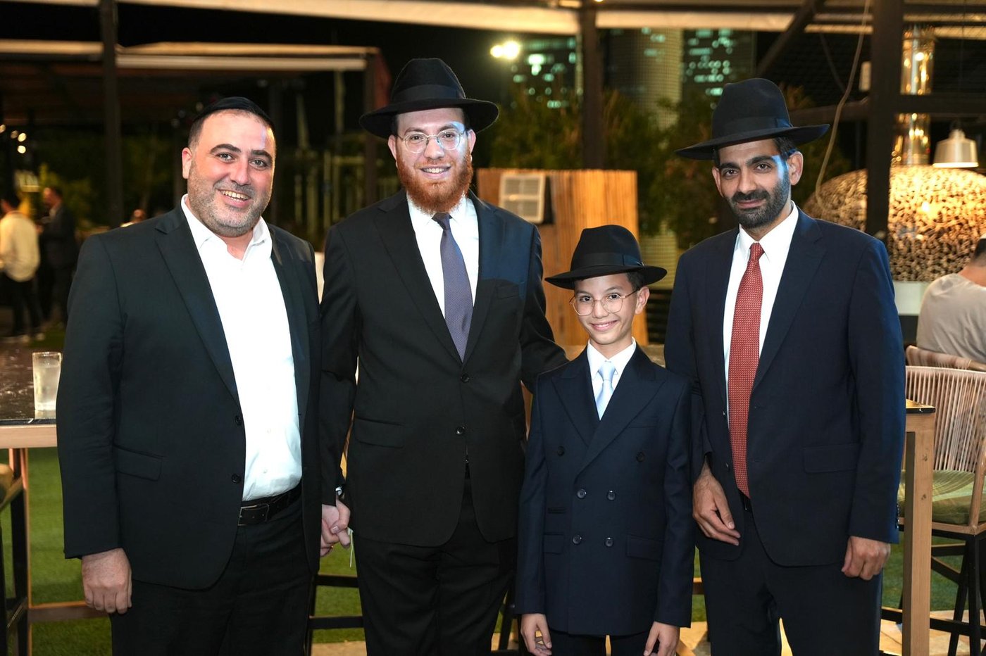 שמחת בר המצווה לבן הגר"י סיני