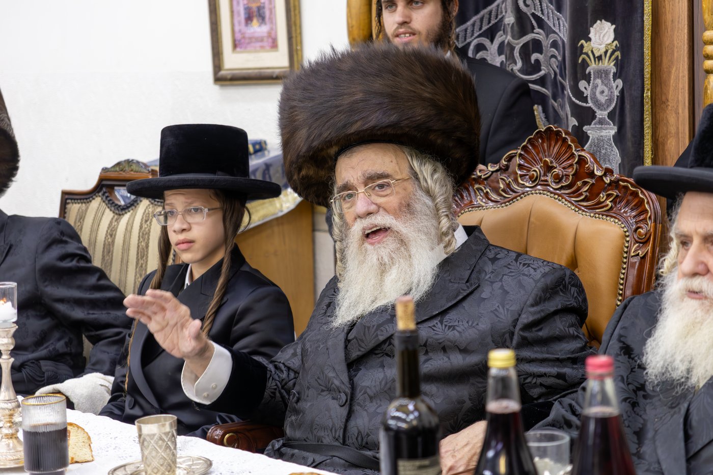 שמחת בר המצווה לנכד האדמו"ר משידלובצא