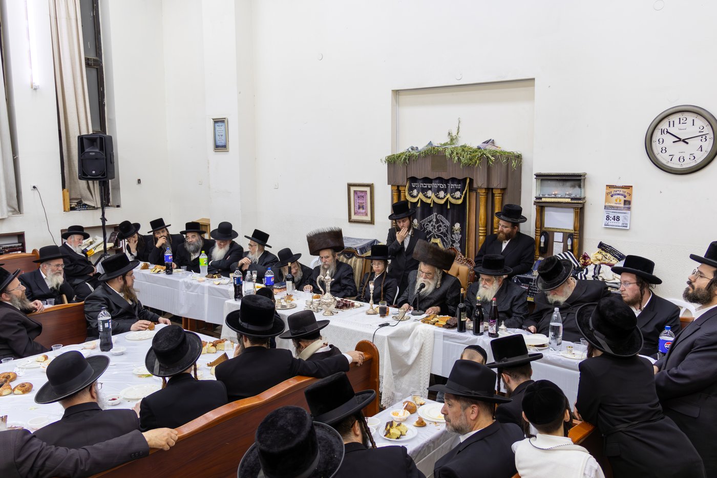 שמחת בר המצווה לנכד האדמו"ר משידלובצא