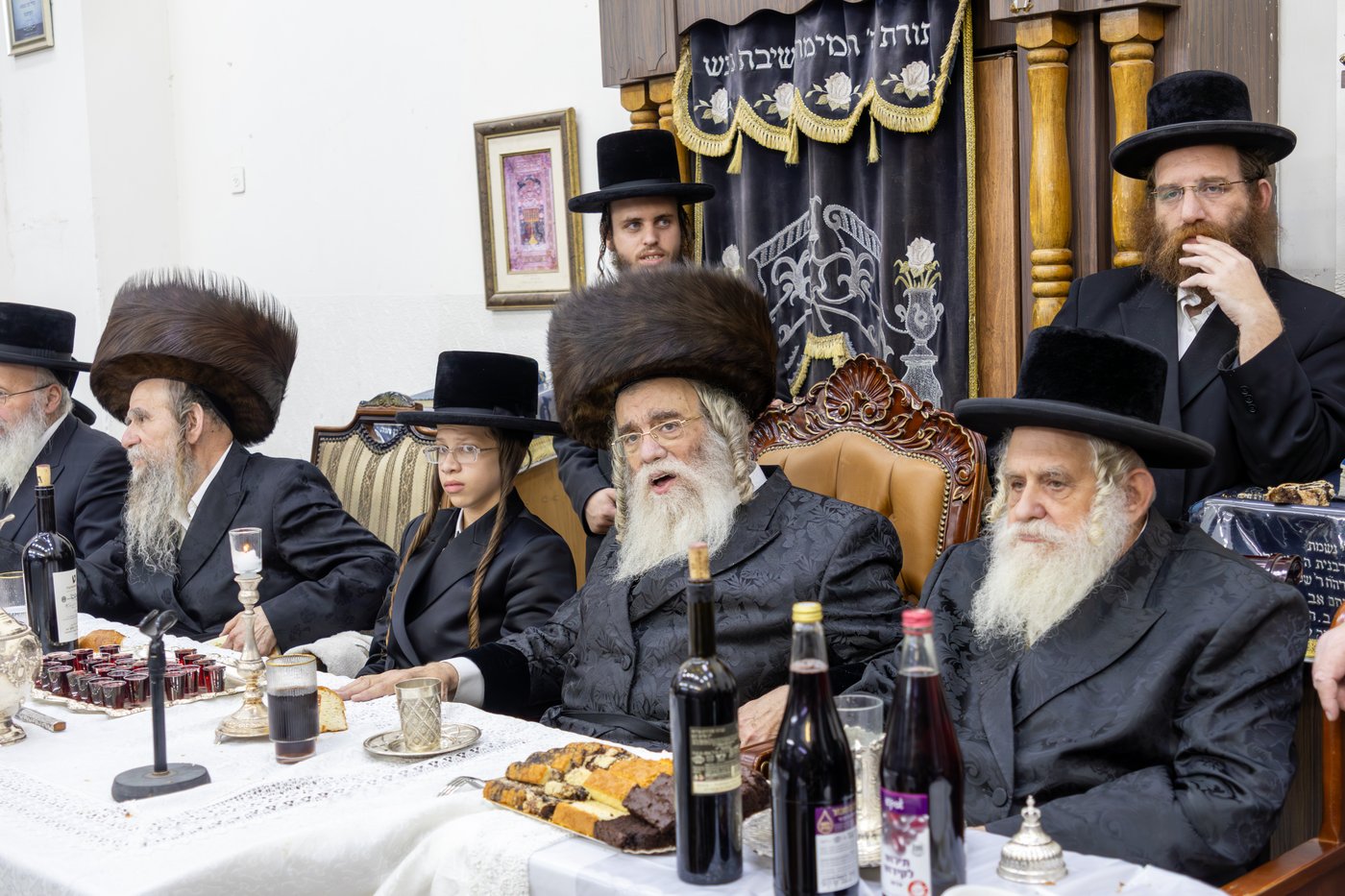 שמחת בר המצווה לנכד האדמו"ר משידלובצא