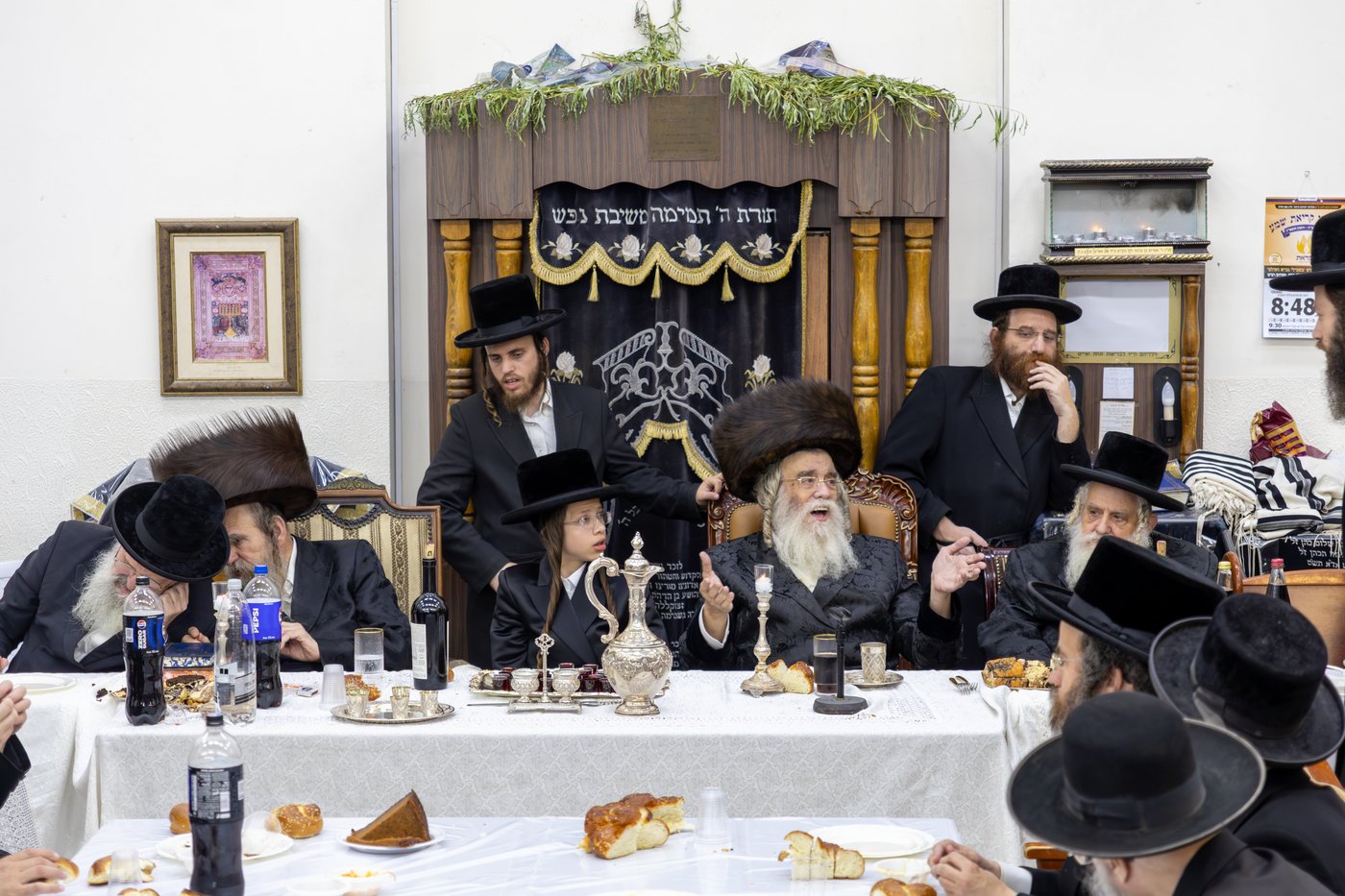 שמחת בר המצווה לנכד האדמו"ר משידלובצא