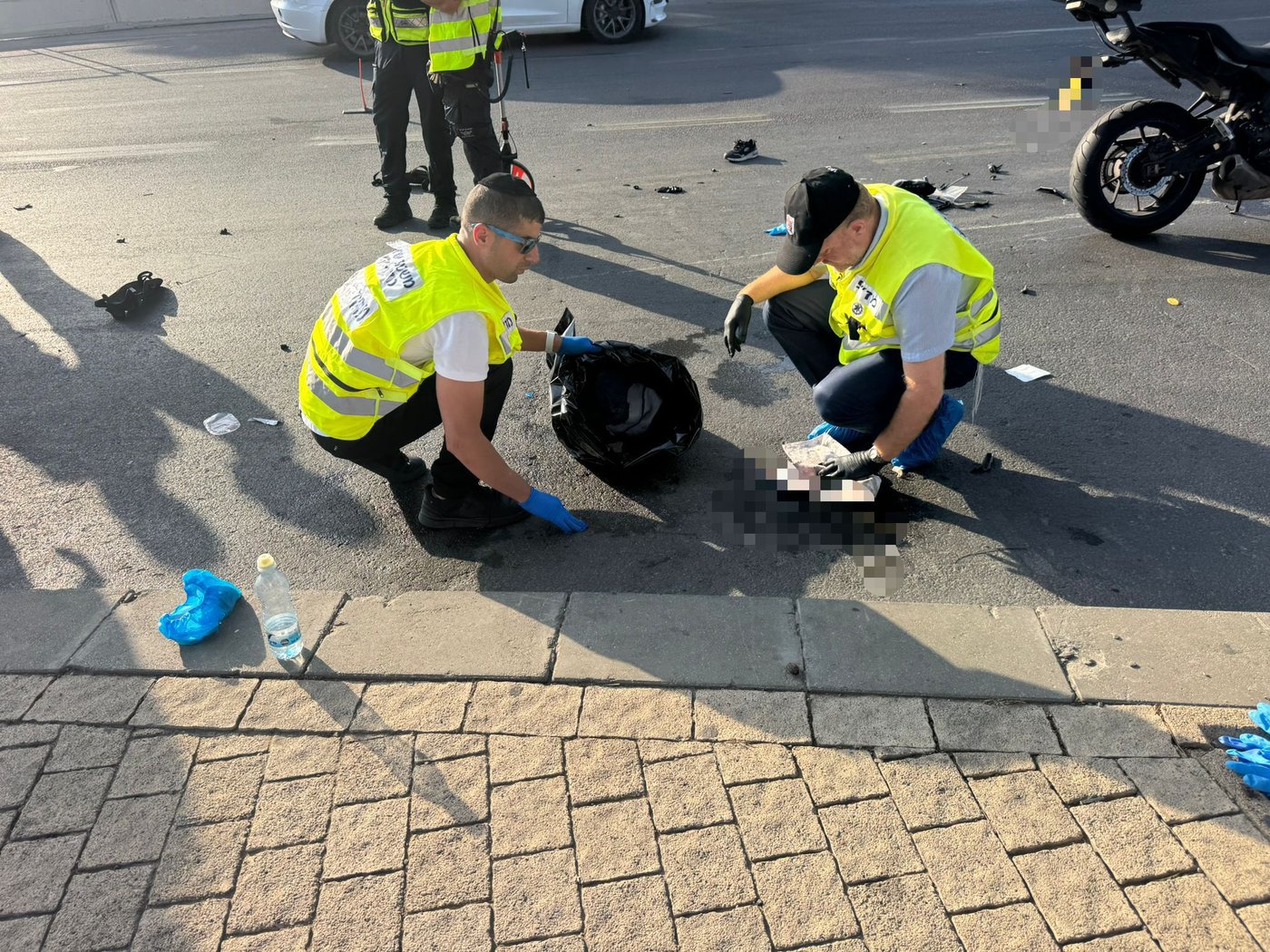 תאונה מחרידה: רוכב אופניים נהרג לאחר שרוכב אופנוע התנגש בו