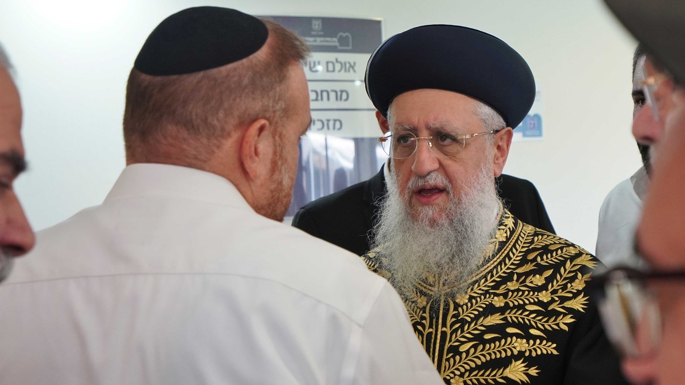 הראשל"צ הגר"ד יוסף בביקור באשקלון