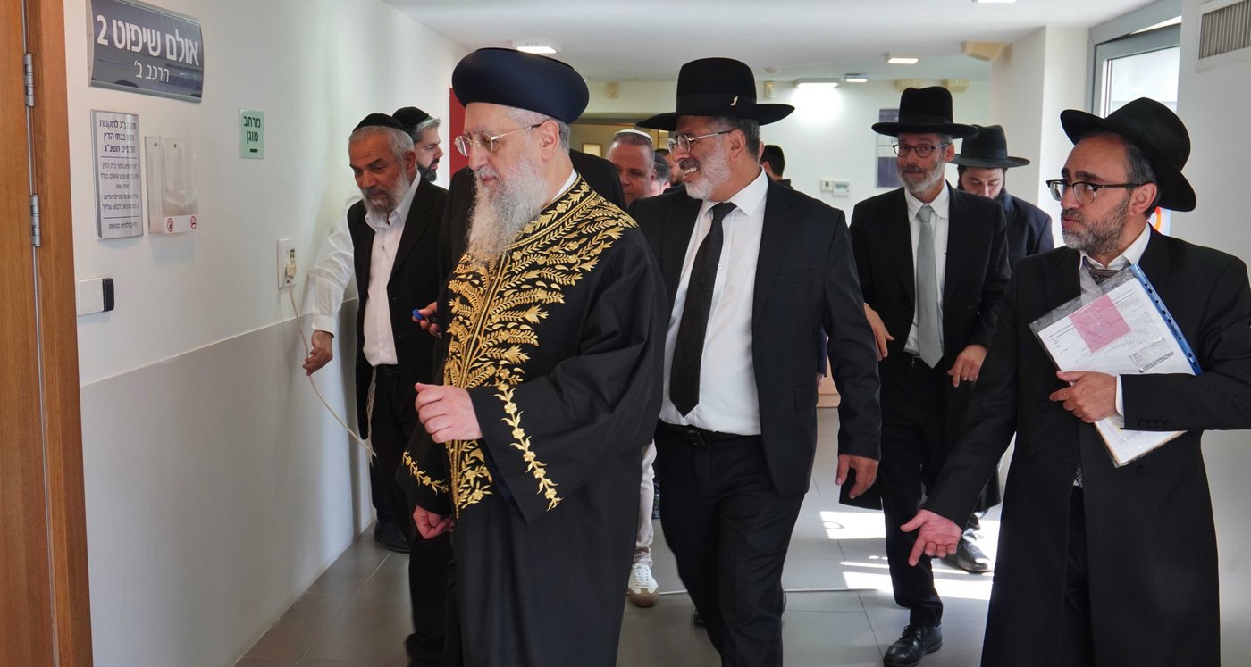 הראשל"צ הגר"ד יוסף בביקור באשקלון