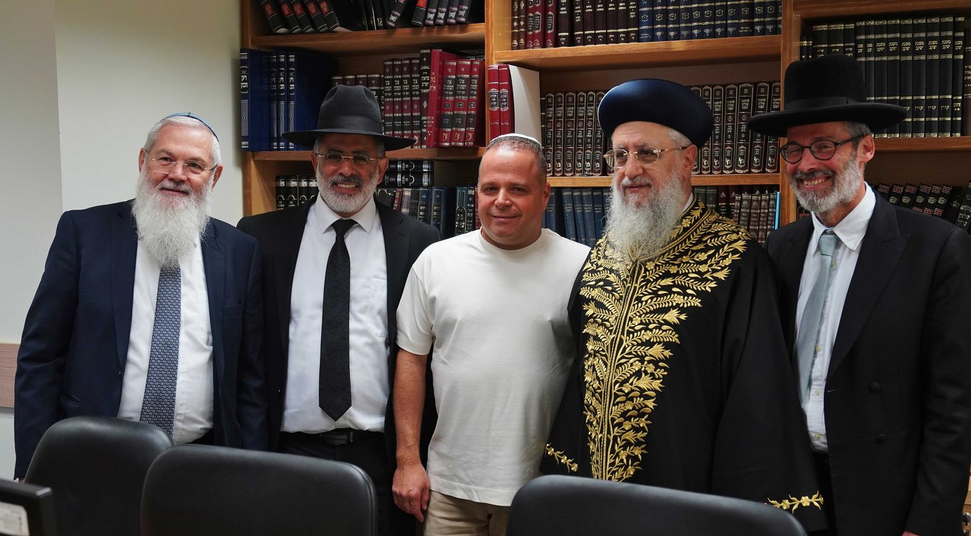 הראשל"צ הגר"ד יוסף בביקור באשקלון