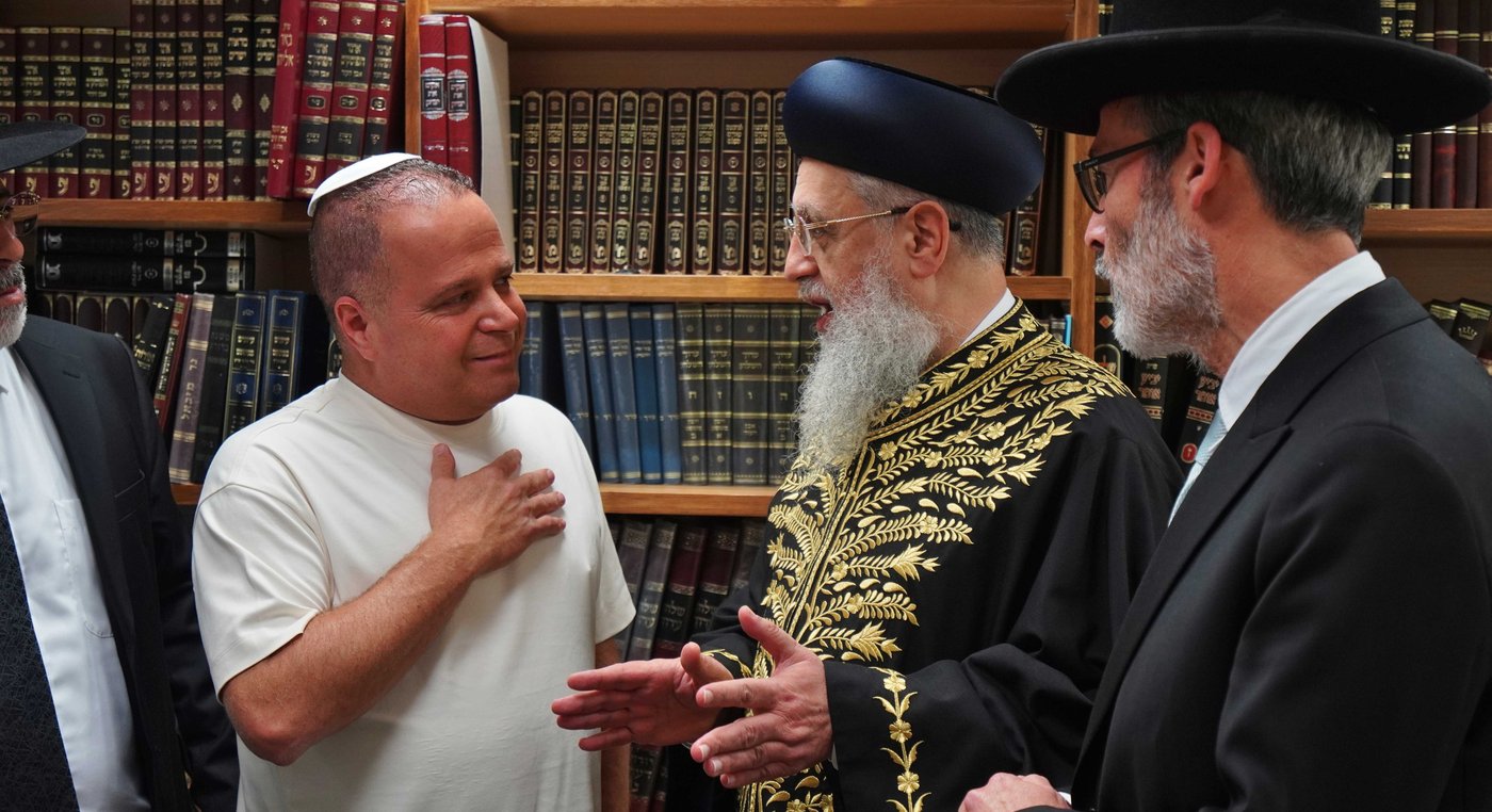 הראשל"צ הגר"ד יוסף בביקור באשקלון