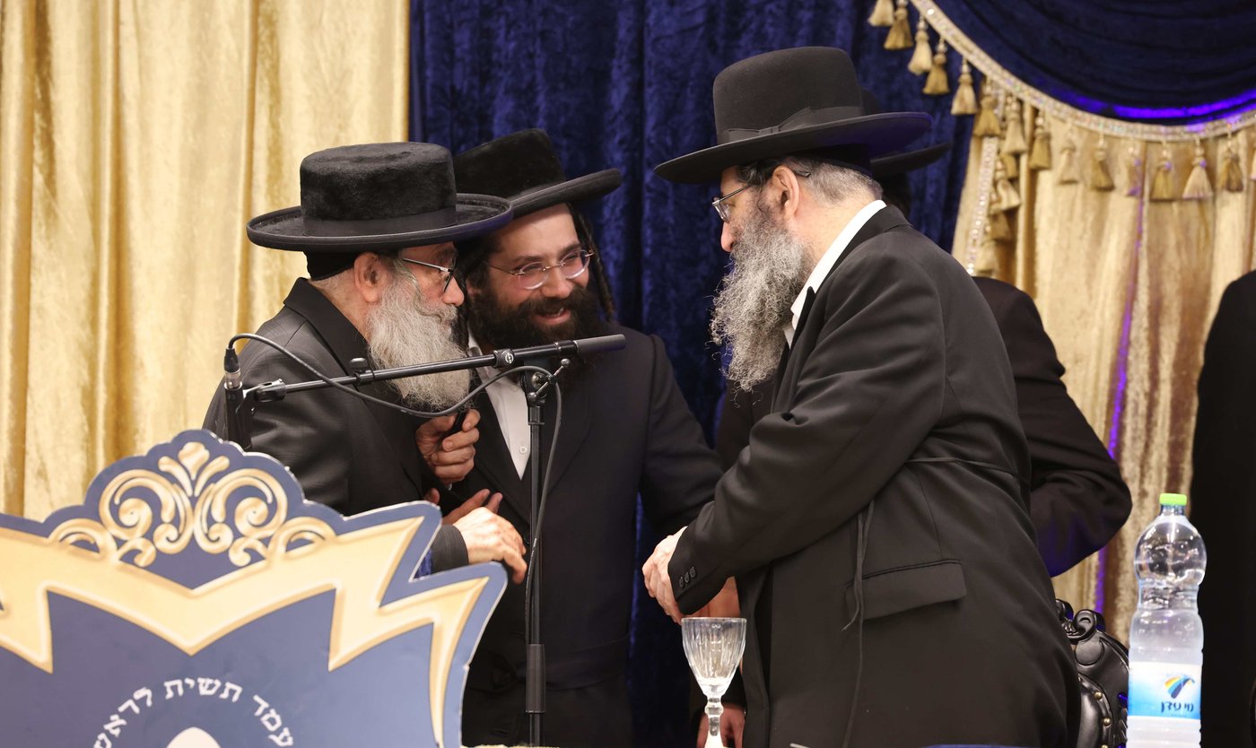 מעמד הכתרת 70 דיינים ומורי הוראה בירושלים