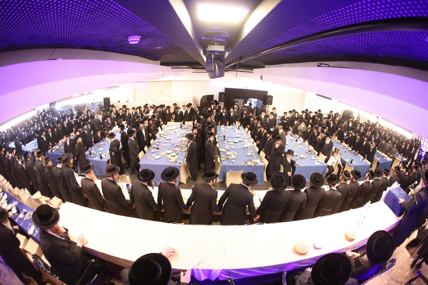 מעמד הכתרת 70 דיינים ומורי הוראה בירושלים