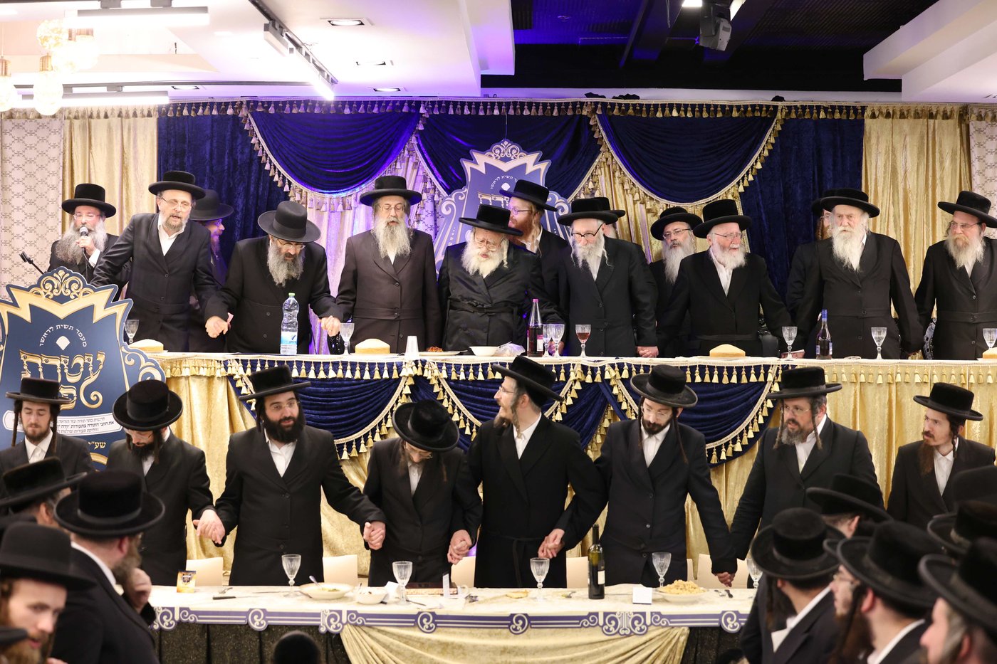 מעמד הכתרת 70 דיינים ומורי הוראה בירושלים