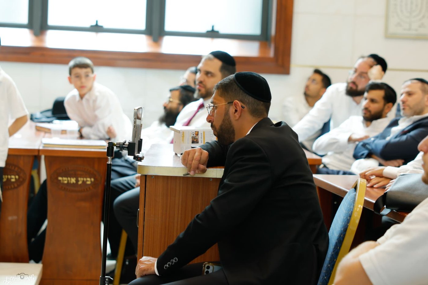 הראשל"צ הגר"י יוסף בביקור במוסדות 'יביע אומר' 