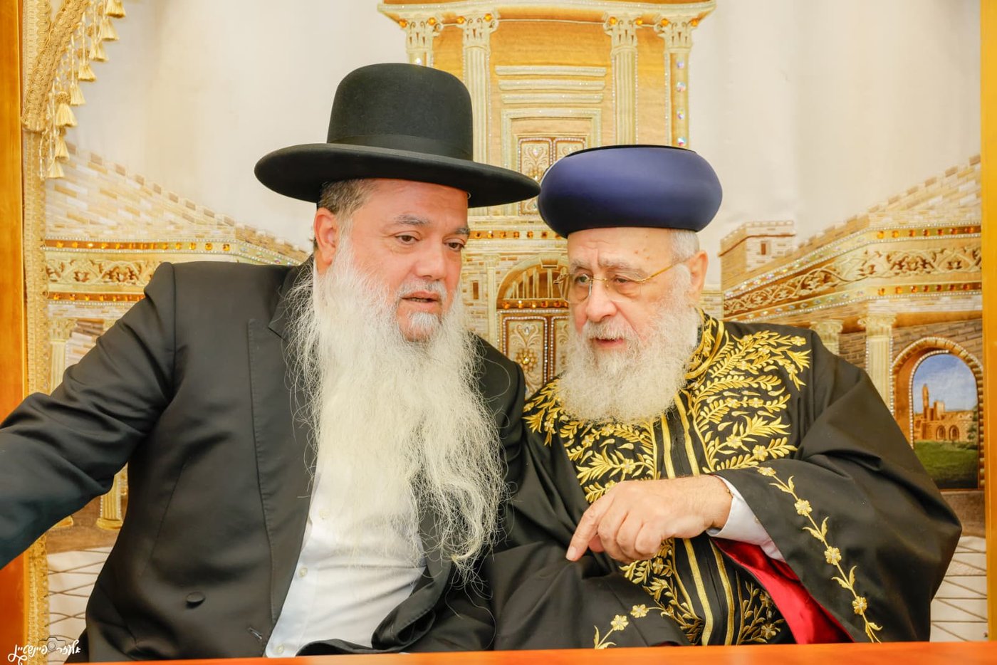 הראשל"צ הגר"י יוסף בביקור במוסדות 'יביע אומר' 