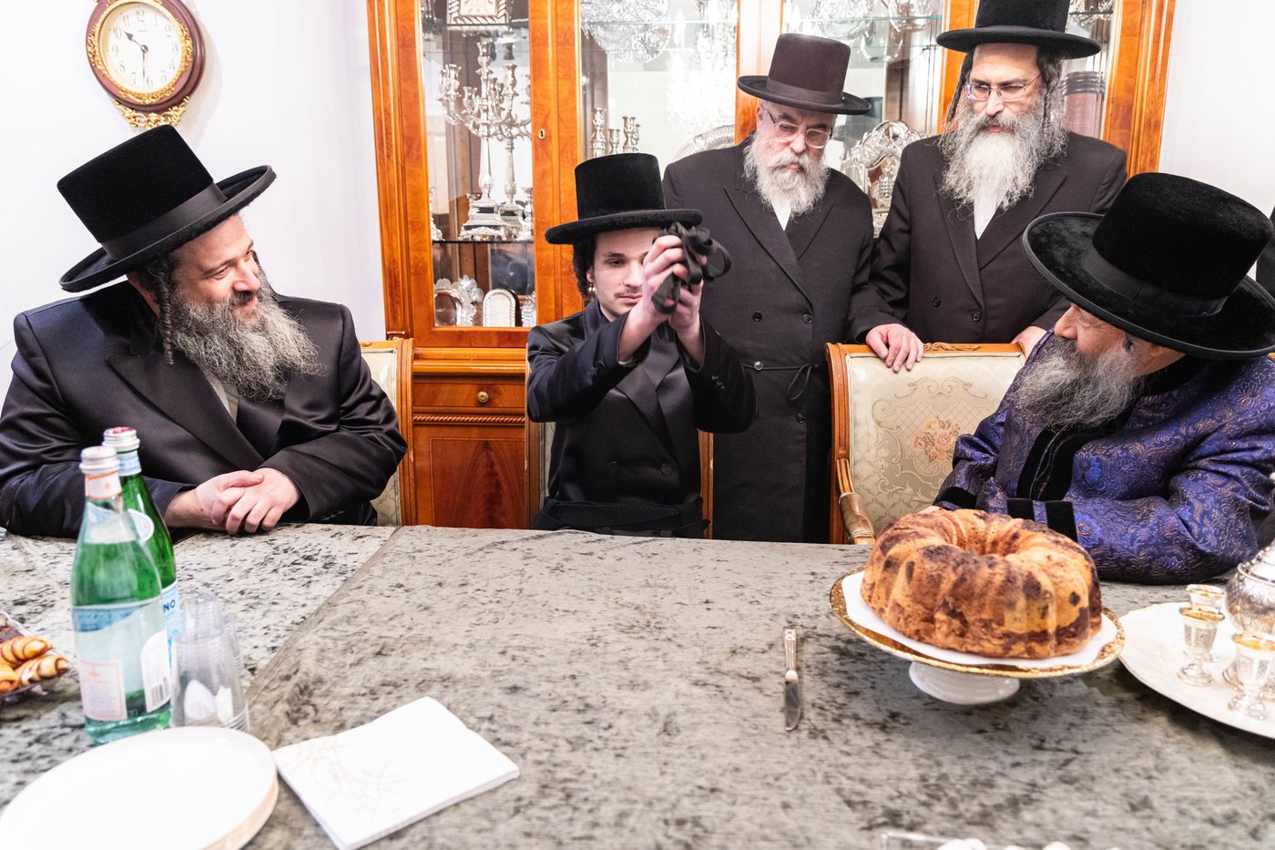 שמחת הווארט והתנאים לנכדת האדמו"ר מבאבוב 45