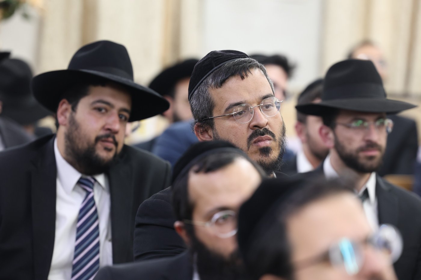 עצרת זיכרון בהיכל ישיבת מרן הגר"ע יוסף זיע"א