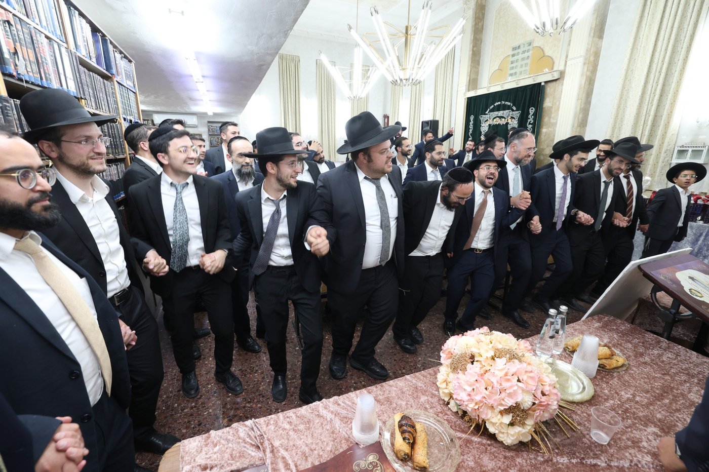 עצרת זיכרון בהיכל ישיבת מרן הגר"ע יוסף זיע"א