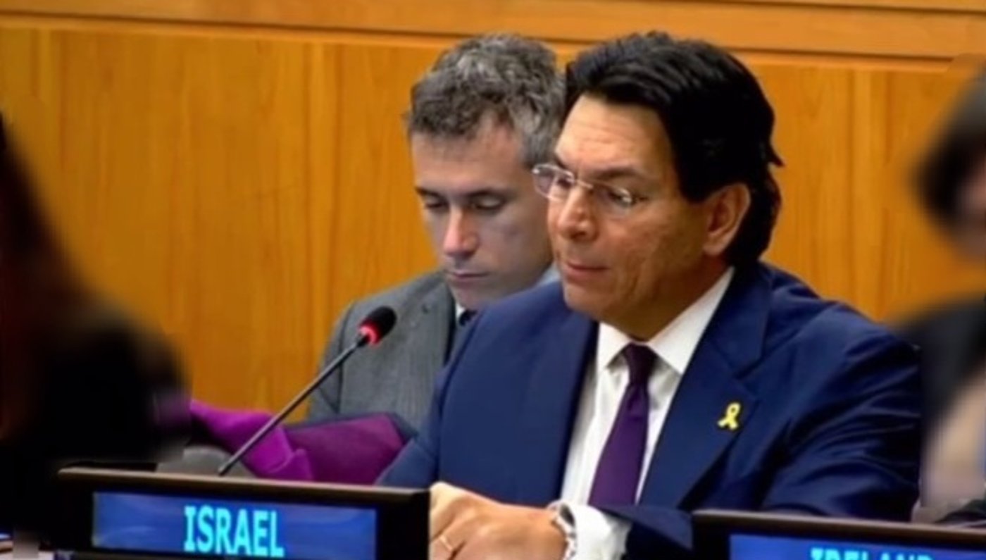 שגריר ישראל באו"ם דני דנון