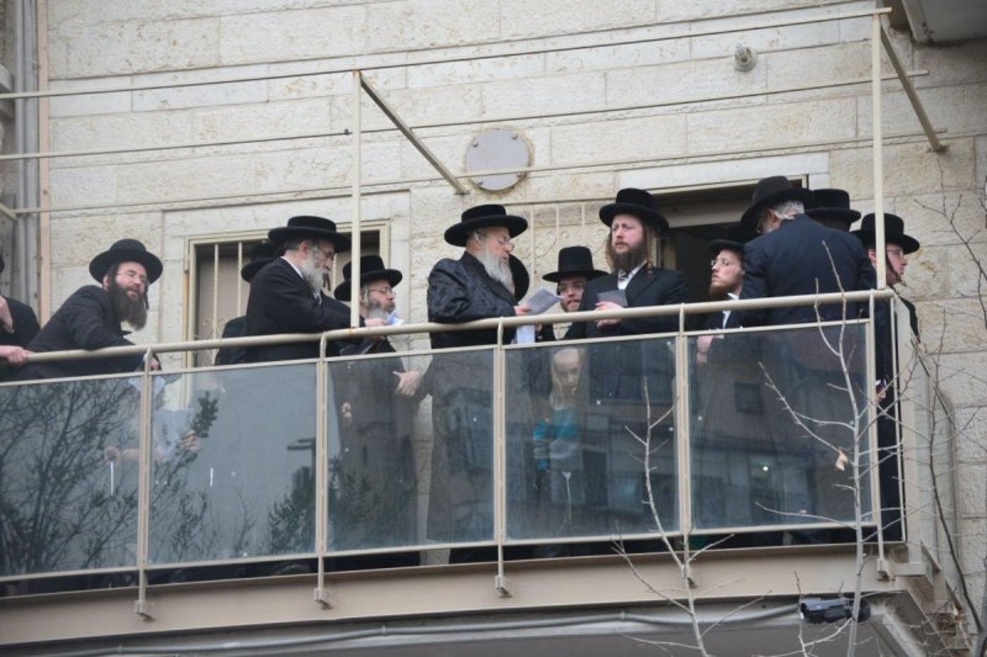 האדמו"ר מפינסק קרלין בעצרת תשע"ד