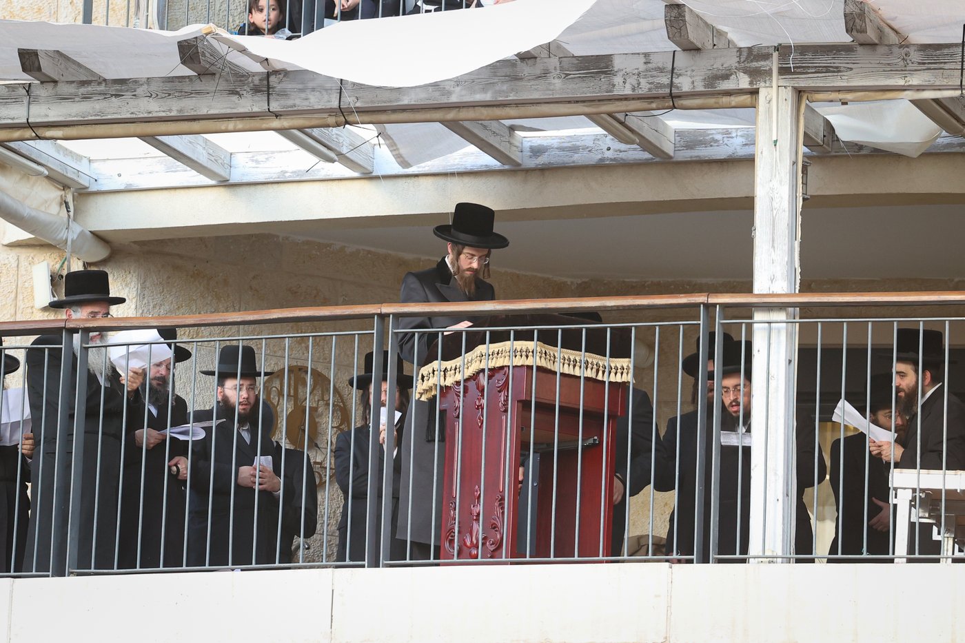 האדמו"ר מסאדיגורה בעצרת המיליון - ירושלים תשפ"ו