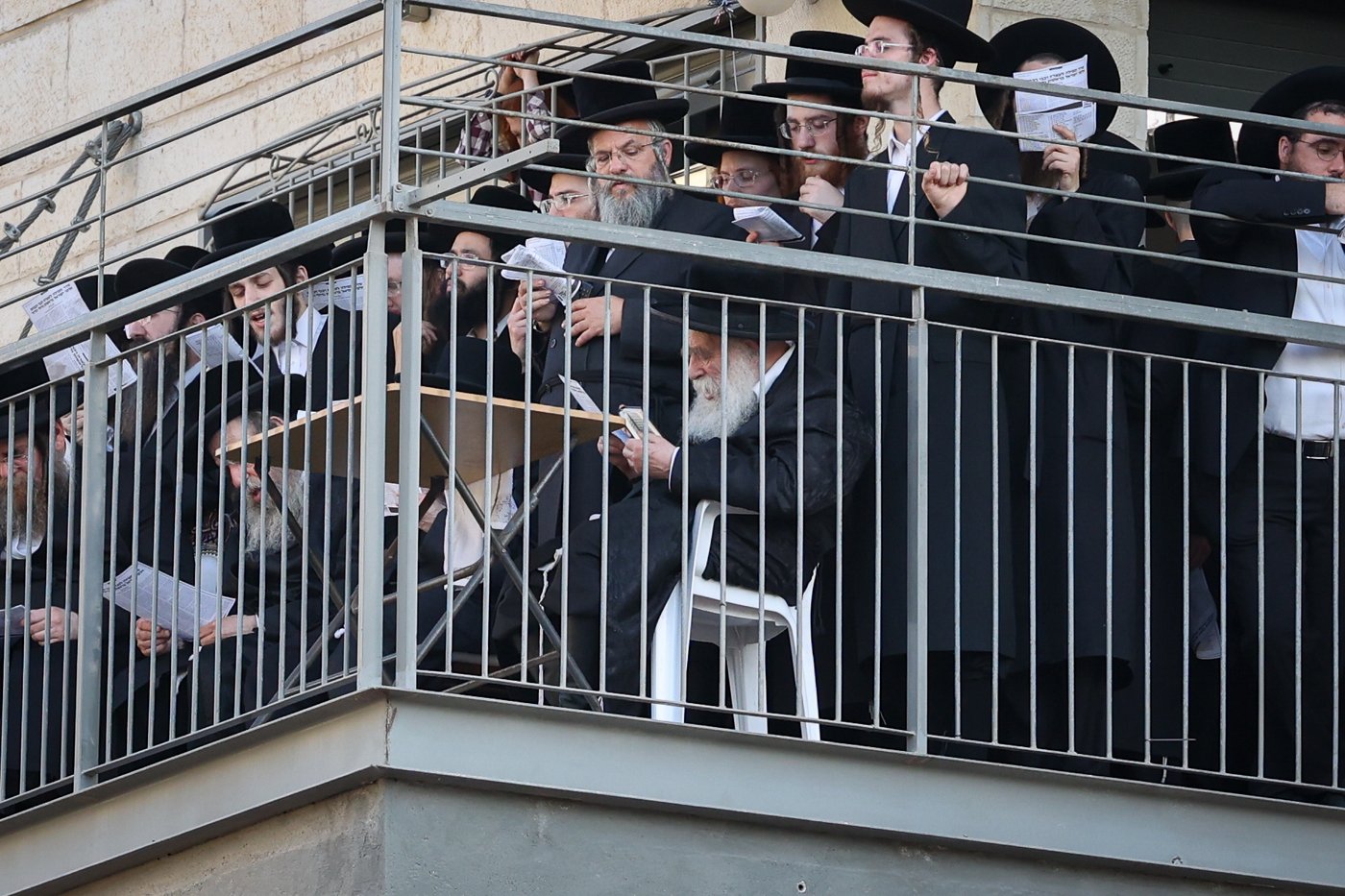 גאב"ד מאקאווא בעצרת המיליון - ירושלים תשפ"ו