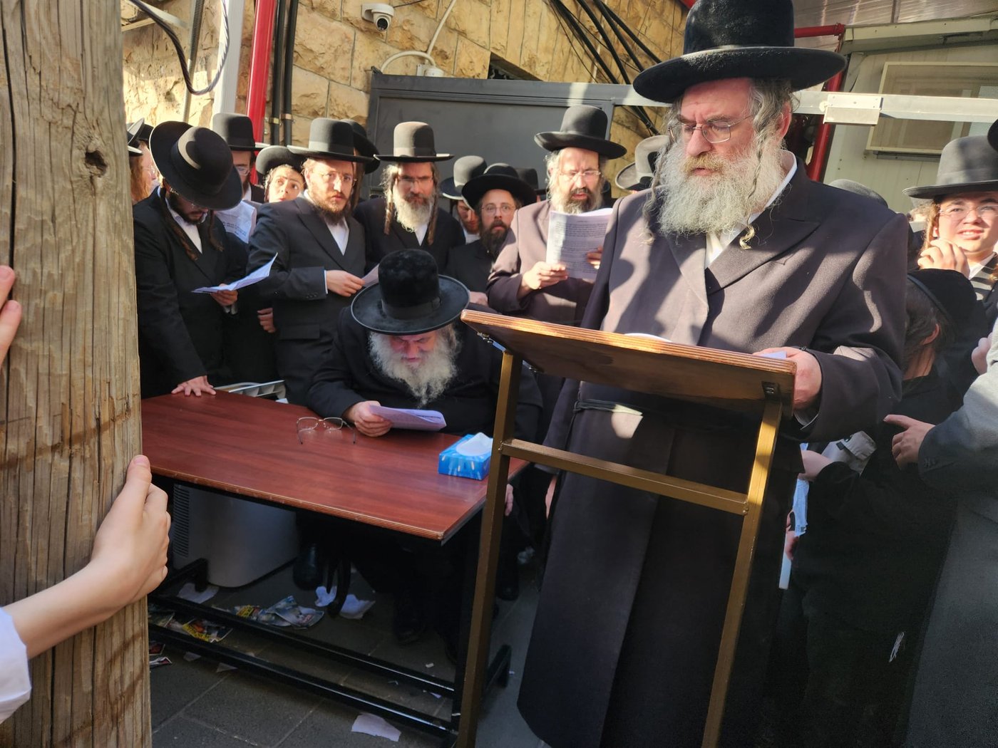 הגר"ש אלתר בעצרת המיליון