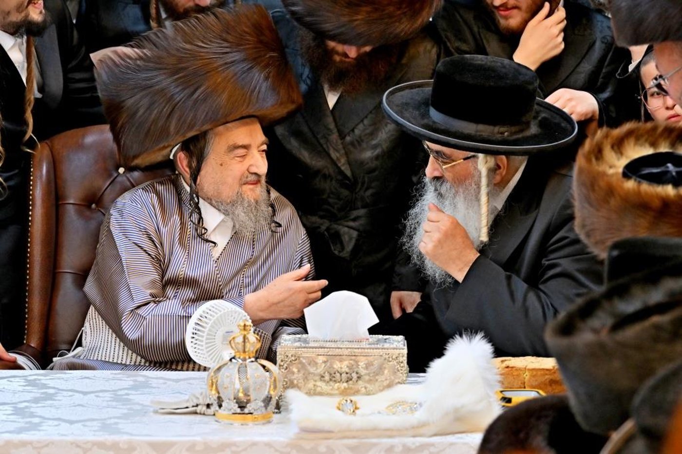 מעמד הכנסת ס''ת לזכותו של הגה''צ רבי רבי יעקב מאיר שכטר