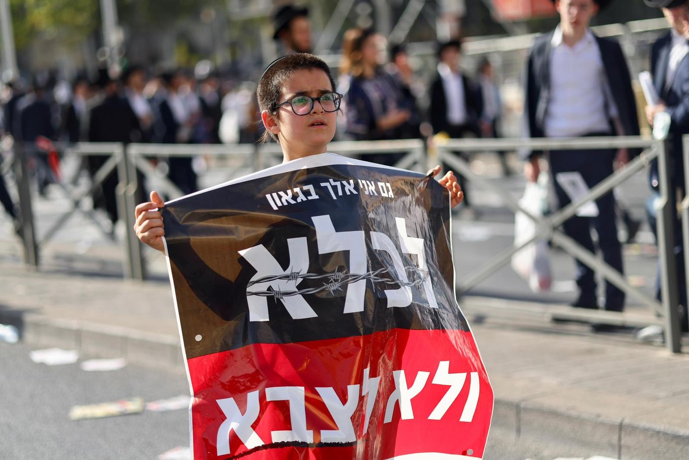 גלריה ראשונית מההכנות לעצרת המיליון בשערי ירושלים 