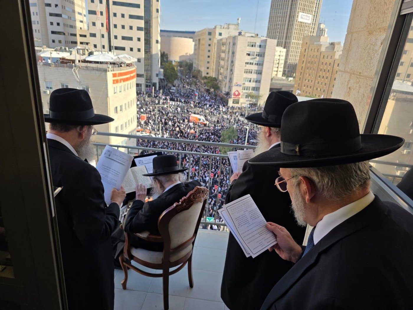 הגר"ד לנדו בעצרת המיליון