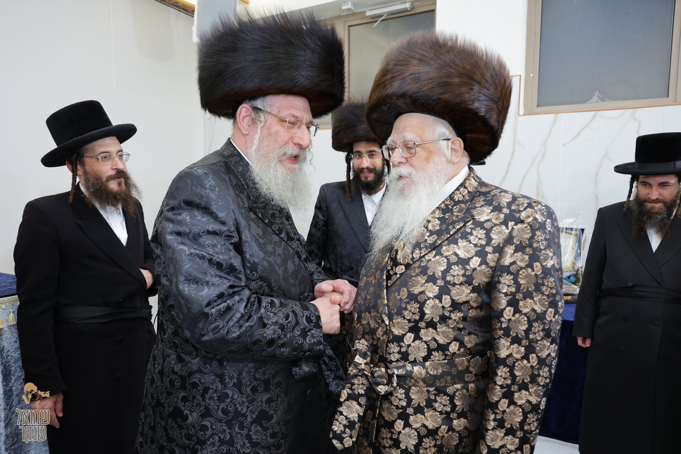 שמחת בר המצווה לנין האדמו"ר מנאראל, ונכד האדמו"ר משאץ ויז'ניץ