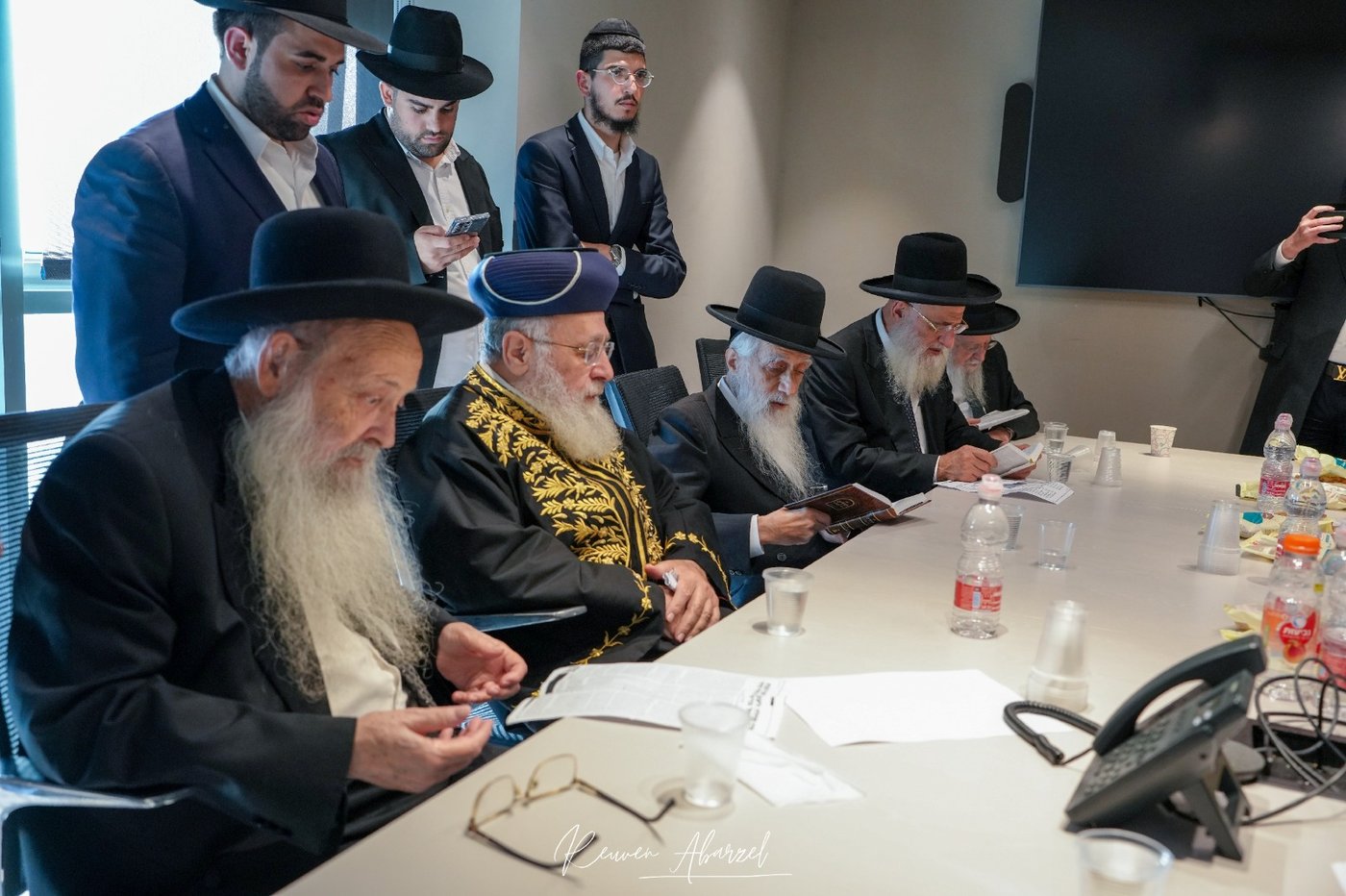 חברי מועצת חכמי התורה בעצרת המיליון