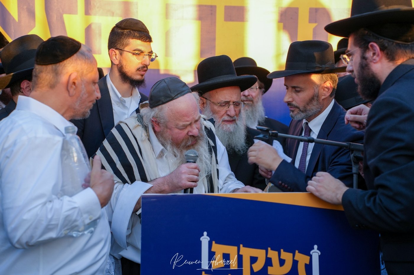 חברי מועצת חכמי התורה בעצרת המיליון