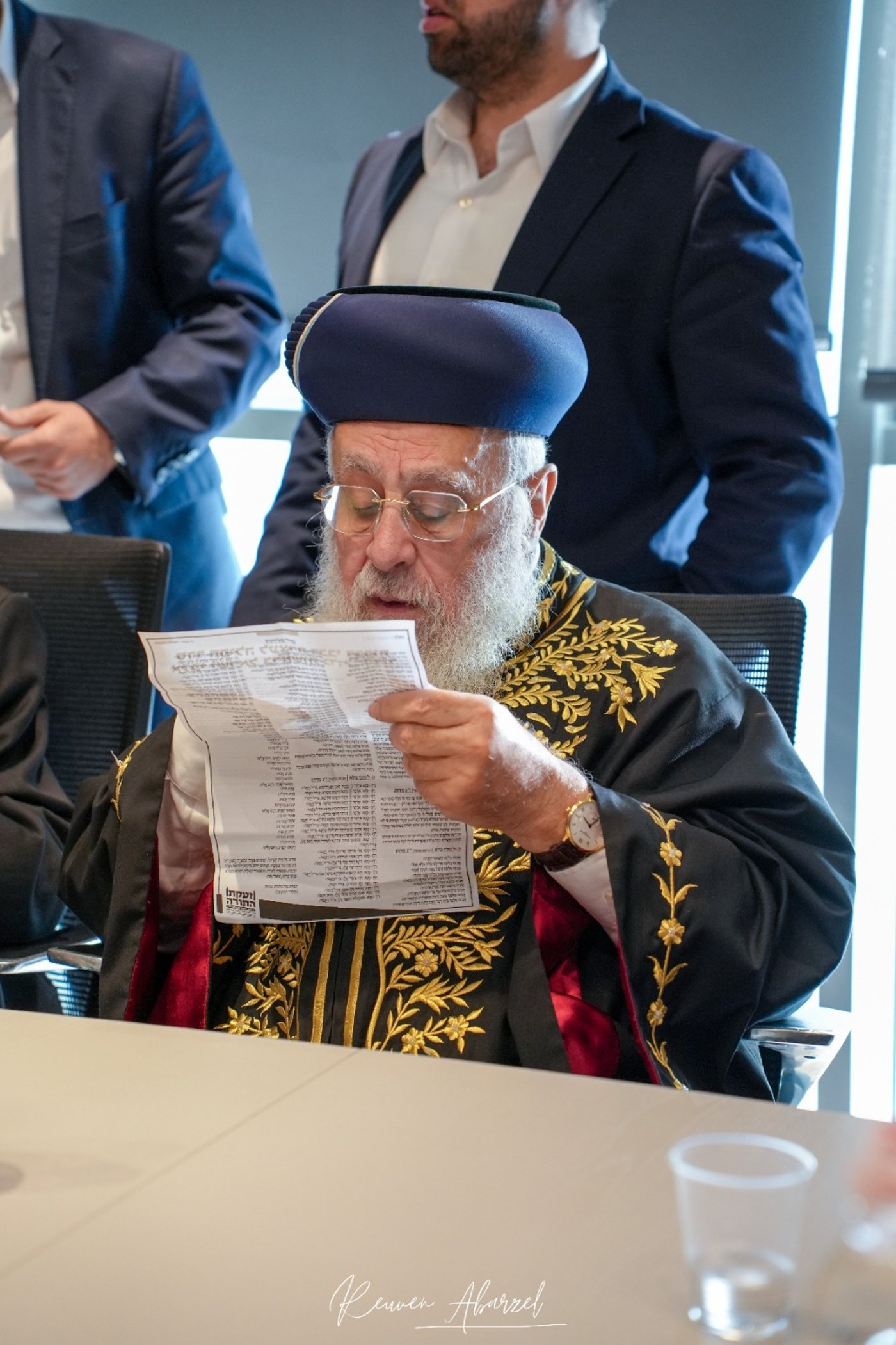 חברי מועצת חכמי התורה בעצרת המיליון