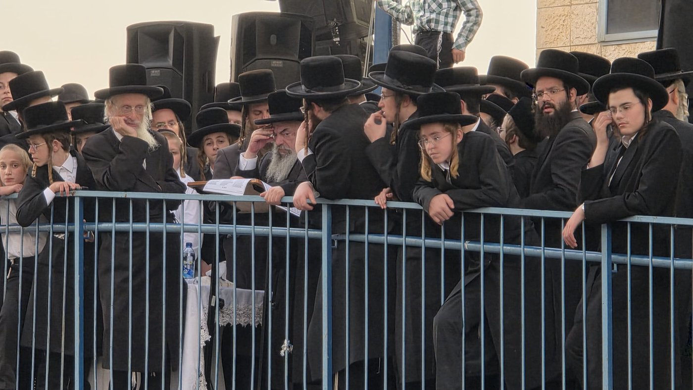 האדמו"ר מלעלוב בעצרת המיליון - חשון תשפ"ו