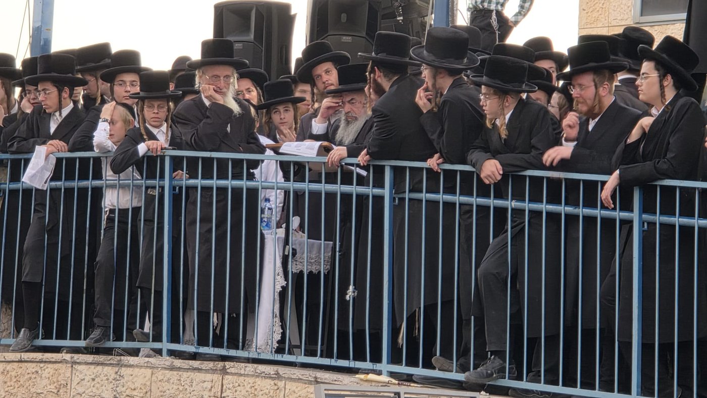 האדמו"ר מלעלוב בעצרת המיליון - חשון תשפ"ו